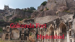 History is Golconda fort Hyderabad ঝাঁসির রানীর দুর্গ ভ্রমণ [upl. by Eilesor]