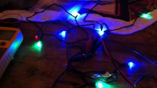 Christmas LEDs powered by an ATtiny13 [upl. by Desimone875]