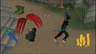 Making Millions Of GP Pking And Pvming On A 13 Def Pure OSRS [upl. by Enomsed]