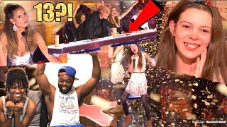 Courtney Hadwin 13yearold Golden Buzzer Winning Performance  Americas Got Talent 2018 Reaction [upl. by Aramenta]