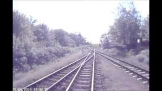 Wangerooge Inselbahn Fahrt zum Anleger [upl. by Enavi930]