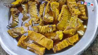 Kashmiri famous dish TABAK MAAZ KASHMIRI WAZWAAN [upl. by Waxman]