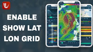 How To Enable Show Lat Lon Grid On Windy App [upl. by Florine]