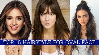 Top 15 Jaw Dropping HairStyle for Oval Face  Best 15 Oval Face HairStyle for women [upl. by Elyac846]