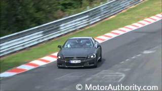 2013 MercedesBenz SL63 AMG Spy Video [upl. by Douty379]