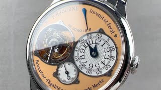 FP Journe Tourbillon Souverain BRACELET FP Journe Watch Review [upl. by Egwin]