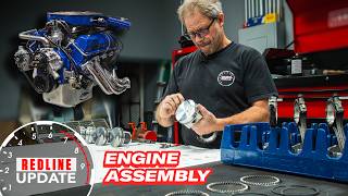 Assembling a Ford V8 351C Engine for our DeTomaso Pantera Barn Find Project [upl. by Kaete115]