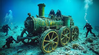 Mysterious 1800s Steam Car Found in Ocean Depths – Divers Were Shocked [upl. by Ilak]