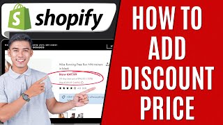 How to Add Discount Price on Shopify Quick Guide [upl. by Zitah]