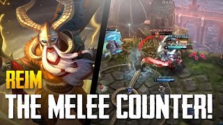 Vainglory  Road to Vainglorious Gold THE MELEE COUNTER Reim CP Jungle Gameplay [upl. by Ykcaj]