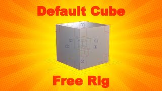 Blender Default Cube free rig [upl. by Stephan45]