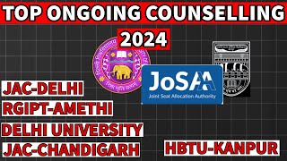 Top ongoing counselling through JEE Mains and JEE Advanced  JOSAA Counselling jeemains [upl. by Anitsud]