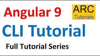 Angular 9 Tutorial For Beginners 7  Angular CLI [upl. by Akcirderf281]