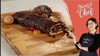 Como fazer BUCHE de NOEL [upl. by Idok]