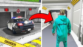 I Found a SECRET ROOM at THE POLICE STATION in GTA 5 [upl. by Onitnevuj]