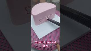 Tutorial polaroid cake enhypen caketutorial koreancake polaroidcake [upl. by Hgielsa]