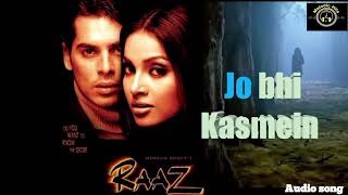 Jo Bhi Kasmein Khai Thi Humne  Raaz Movie Bipasha Basu amp Dino Morea  Alka Yagnik amp Udit Narayan [upl. by Ahsimot]