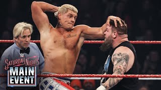 Kevin Owens Vs Cody Rhodes WWE Main Event Full Match [upl. by Analaf]