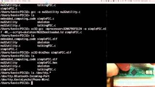 NU32 quickstart for Mac part 23 compiling and loading Kevin Lynch [upl. by Iv]