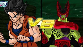 DBZ Tenkaichi 3 MODS GOKHAN DEFINITIVO VS CELL MAX Epic Battle [upl. by Ridan]