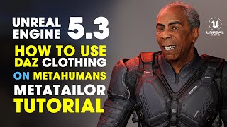 How to Use DAZ Clothing on MetaHumans with METATAILOR Tutorial 2  4K Textures  Highres Clothing [upl. by Nner341]