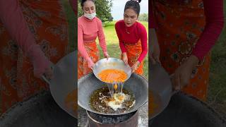 How to egg crispy with noodle recipe shortvideo shorts cooking food recipe [upl. by Eirac729]