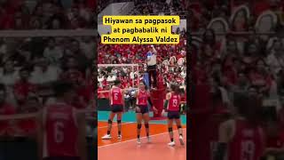 Alyssa Valdez comeback sa PVL pinagkaguluhan alyssavaldez volleyball youtubeshorts [upl. by Lodge910]