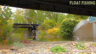 His FIRST EVER STEELHEAD on the CENTERPIN [upl. by Arhna]