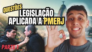 Legislação APLICADA A PMERJ  TUDO que você precisa saber [upl. by Nosnorb]