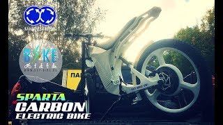 Карбоновый электровелосипед SPARTA  Carbon electric bike [upl. by Nnaytsirk]