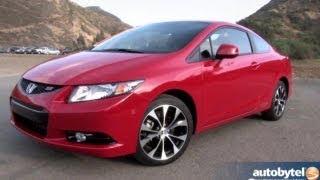 2013 Honda Civic Si Test Drive amp Sport Compact Car Video Review [upl. by Aelat]