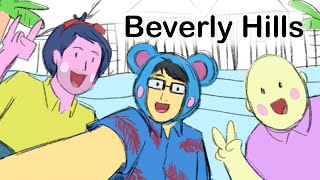 Beverly Hills  Weezer  Music Animatic [upl. by Nytsrik]