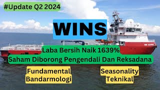 Analisa Saham WINS Q2 2024 wins sahamwins [upl. by Salomo]