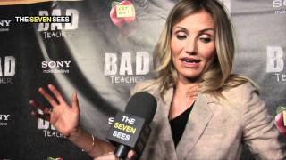 CinemaCon 2011 Cameron Diaz quotBad Teacherquot TheSevenSeescom [upl. by Eenhpad]