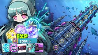 MapleStory Epic Dungeon Angler Company 17mins CLEAR [upl. by Akimrej]