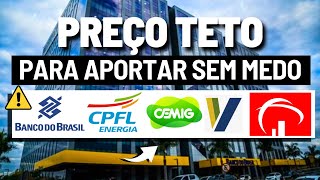 SUPER ANÁLISE VÁRIAS AÇÕES C PREÇO JUSTO HORA de APORTAR  CMIG4 BBAS3 CPFE3 VULC3 [upl. by Norrad]