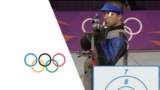 Moldoveanu ROU Wins Mens 10m Air Rifle Gold  London 2012 Olympics [upl. by Rex]