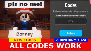 ALL CODES WORK 🎅 EVENT The Presentation Experience ROBLOX  NEW CODES  JANUARY 2 2024 [upl. by Leikeze]