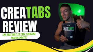 Creatabs Review An Innovative Convenient Way To Take Creatine Monohydrate [upl. by Yrtnej]