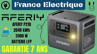 AFERIY P210  7 ans de garantie pour cette batterie de 2 kWh [upl. by Alios]