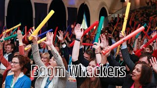 Boomwhackers Corporate Events Icebreaker Activities  Boomwhacker team building amp conferences event [upl. by Derk941]