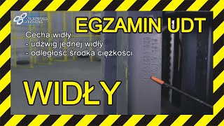 Egzamin UDT  wózki widłowe  Widły [upl. by Ferreby172]