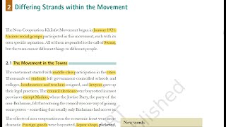 Nationalism in India Differing strands within the Movement  10th class history UPSC APPSC TSPSC [upl. by Eedia]