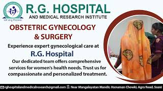 Expert Obstetric Gynecology amp Surgery at RG Hospital—your health our priority rghospital [upl. by Annelak]