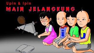 UPIN IPIN MAIL dan MEI MEI bermain HANTU JELANGKUNG  cerita horor [upl. by Pricilla]