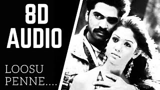 Loosu Penne 8D AUDIO song  vallavan  STR  use headphone [upl. by Johnson72]