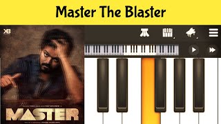 Master The Blaster  Master  Piano Tutorial [upl. by Joachim]