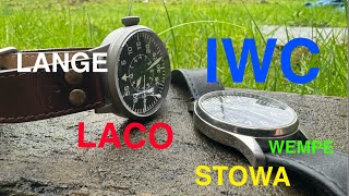 Best flieger watches Laco Stowa IWC [upl. by Eninahs]