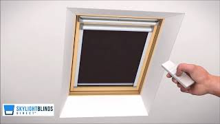 Solar Powered Motorised Skylight Blind [upl. by Benedikta]