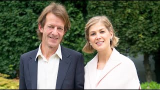 Rosamund Pike Husband Kids Siblings Parents Family Members [upl. by Coussoule122]